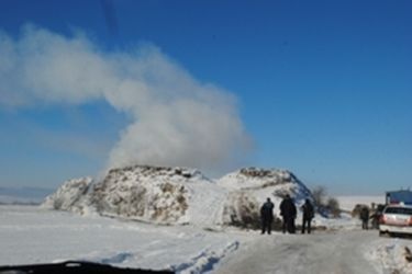 Időlegesen eloltották a tüzet        A szerző felvétele