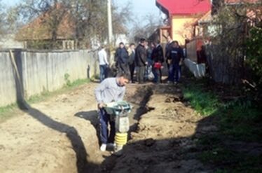 Emberhiánnyal küszködik a kivitelező. A szerző felvétele