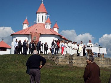 A Szent István-kápolna mögött. Gál Béla felvétele