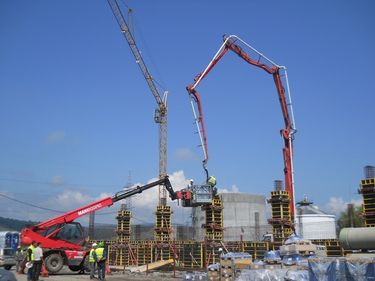 Öntik a betont. A szerző felvétele