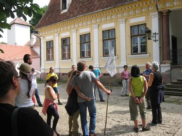 Ismerkedés a Mikó-kastéllyal. A szerző felvétele