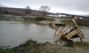 Beszakadt a híd. Kép: Varga Réka Tünde (facebook)