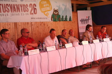 Gulyás Gergely, Brenzovics László, Szapáry György, Németh Zsolt, Martonyi János, Cristian Pârvulescu és Szilágyi Zsolt