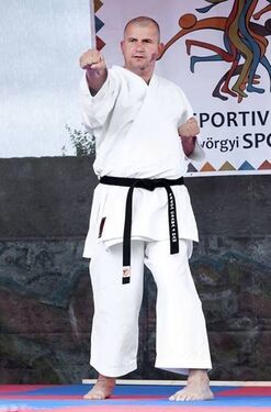 Préda Csaba szerint a karate fegyelemre tanít