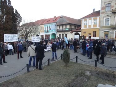 Az igazságért tüntettek. A szerző felvétele