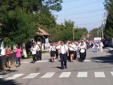 Az ifjúsági fúvószenekar idén is kivágta a rezet. A szerző felvétele