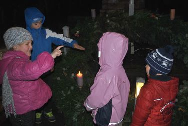 Tavaly is nagy sikere volt az adventi koszorúnak. A szerző archív felvétele