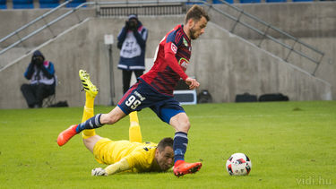 Asmir Suljic lőtte a Videoton FC harmadik gólját. Fotó: vidi.hu