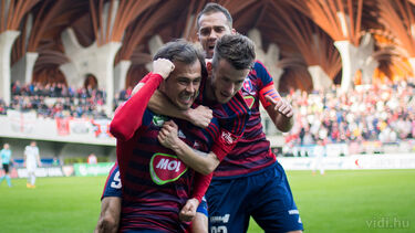 Egy pont az éllovas Videoton FC előnye. Fotó: vidi.hu