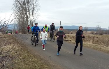 Emlékfutás Bita határában. A szerző felvétele