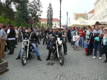 A székely motorosok számítottak a fő attrakciónak. Szekeres Attila felvétele