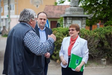 Magyar Anna Gidófalván is tájékozódott. Kocsis B. János felvétele