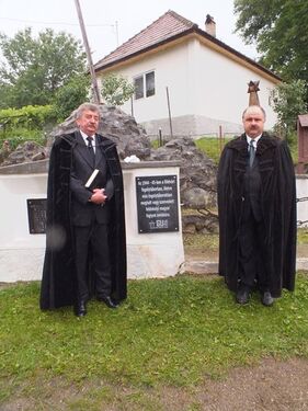 Albert János és Ungvári Barna András.A szerző felvétele