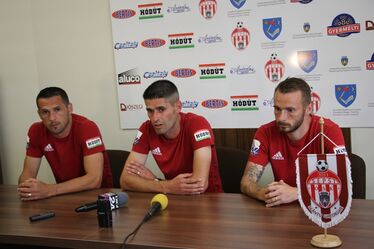 Hadnagy Attila, Valentin Suciu és Victoraș Astafei. Fotó: Albert Levente