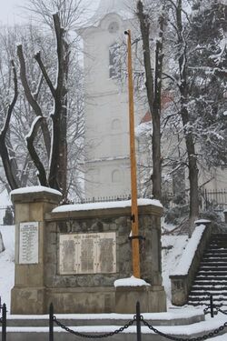 A nagyborosnyói hősi emlékmű