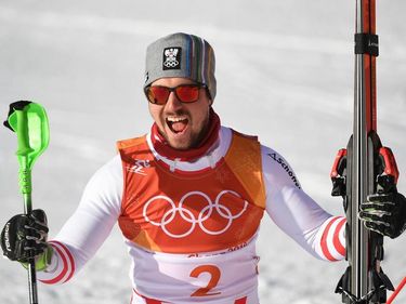 Marcel Hirscher. Fotó: AFP