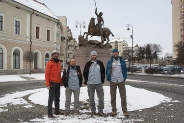 Szarukán László, Tulit Zsombor, Demeter László és Debreczeni László