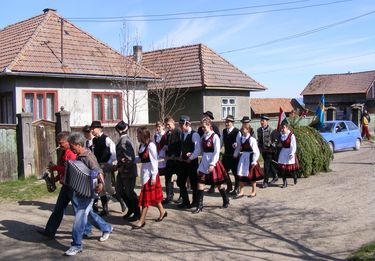 Szánozás Szörcsén. Bokor Gábor archív felvétele