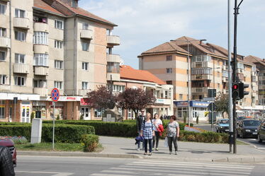 A Széchenyi téren  marad a villanyrendőr. Albert Levente felvételei