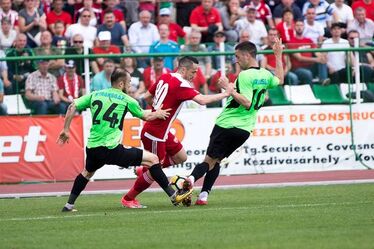 Hadnagy Attila a CONIFA- világbajnokságon segítheti a székely válogatottat. Fotó: Facebook / Sepsi OSK