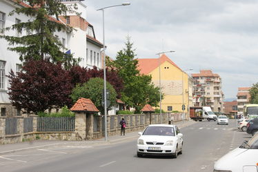 Egyirányú forgalom a Gábor Áron utcában. Albert Levente felvétele