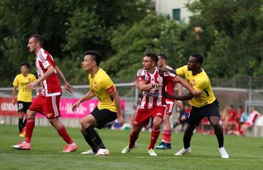 A Sepsi OSK 2-1 arányban maradt alul a Fabio Cannavaro által edzett kínaiakkal szemben. Fotó: Facebook/Guangzhou Evergrande F.C