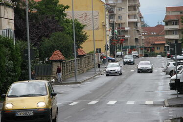 A sepsiszentgyörgyi Gábor Áron utca. Fotó: Albert Levente