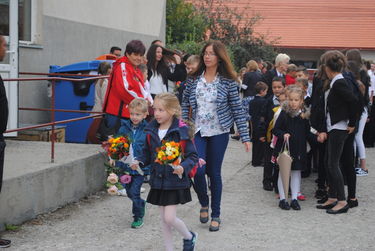 Tanévnyitó a Molnár Józsiás-iskolában. A szerző felvétele