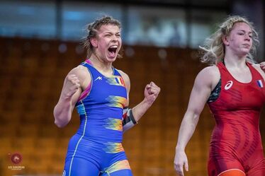 Incze márciusban esüstérmet szerzett a huszonhárom év alatti kontinensviadalon. Fotó: United World Wrestling