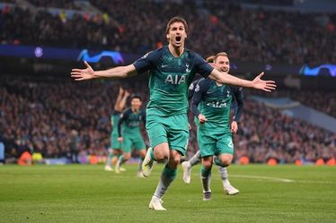 Fernando Llorente gólja elődöntőt ért a Tottenhamnek. Fotó: UEFA Champions League