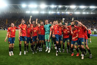 A győztes spanyol csapat. Fotó: UEFA