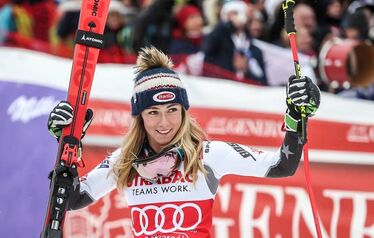 Mikaela Shiffrin. Fotó: tass.ru