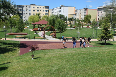 Kulturális rendezvények színhelye lesz a Wegener park. A szerző felvétele