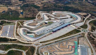 Az Algarve-versenypálya a levegőből. Fotó: MotoGP