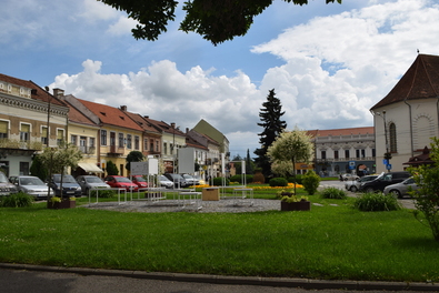 A Gábor Áron tér. A szerző felvétele