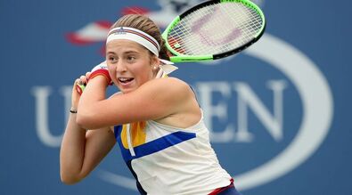 Jelena Ostapenko. Fotó: wtatennis.com