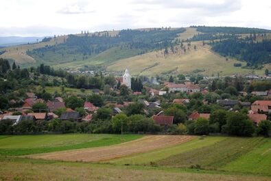 Ozsdola madártávlatból. Fotó: Iochom István