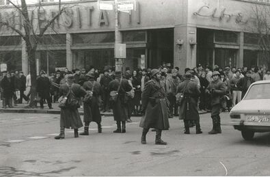 A Continental Szálló előtt. Fotó: Răzvan Rotta