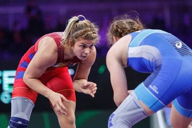 Incze Kriszta már nyolcadszor lett Kovászna megye legjobb sportolója. Fotó: unitedworldwrestling.org