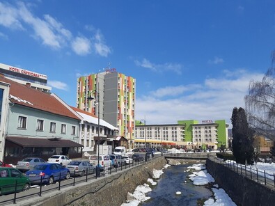 Márciusi tél Kovásznán. A szerző felvétele