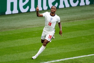 Raheem Sterling. Fotó: Facebook / UEFA EURO 2020