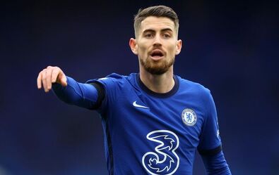 Jorginho, a Bajnokok Ligája-győztes Chelsea középpályása. Jorginho, a Bajnokok Ligája-győztes Chelsea középpályása