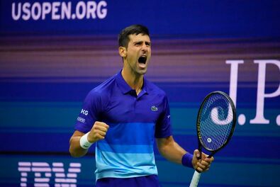 A 20-szoros Grand Slam-győztes Novak Djokovic. Fotó: USA TODAY Sports