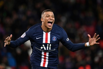 Kylian Mbappé az év játékosa (Labdarúgás,  Globe  Soccer  Awards)