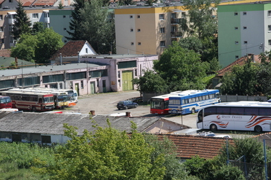 A központi piac mellől Szépmezőre költözik a helyi közszállítási vállalat fő telephelye. Fotó: Albert Levente