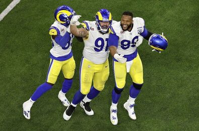 Fordított és bajnok  a Los Angeles Rams (Amerikai  futball)