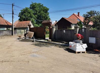 Alapoznak a Porond felé vezető utcában. A szerző felvétele