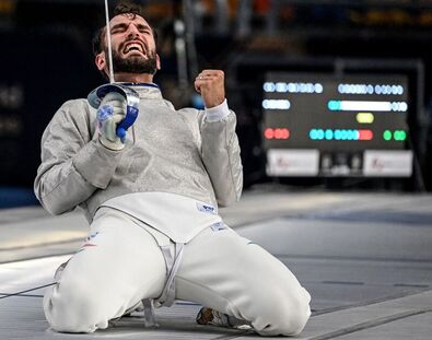 Szilágyi Áron. Fotó: International Fencing Federation