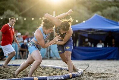 Fotó: Facebook / Beach Wrestling World Series