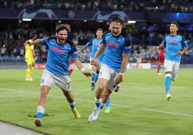 A Napoli meglepte az előző idény döntősét. Fotó: Facebook / UEFA Champions League